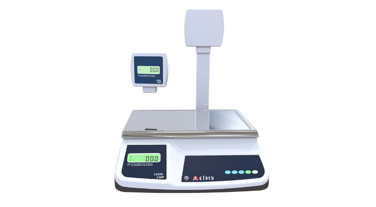 Balança Digital Comercial LD235 Light - Traseira