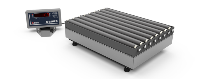 Balança de Piso com Rolete B520 capacidade 100kg a 300kg