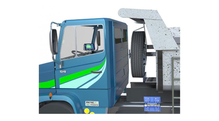 Sistema de pesagem embarcado PE 600