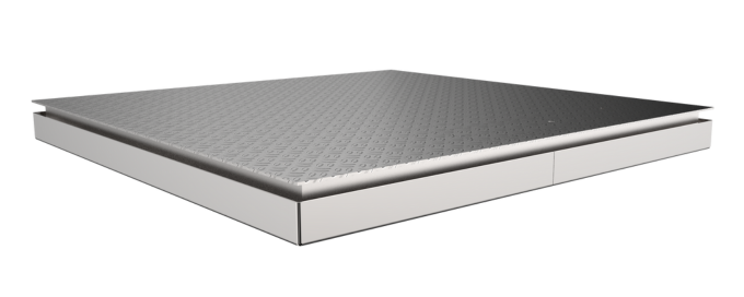 Balanças De Plataforma Com Quadro B650 capacidade 500kg a 5000kg