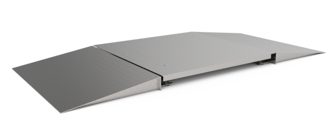 Balanças de Plataforma Com Rampa B650 capacidade 500kg a 5000kg