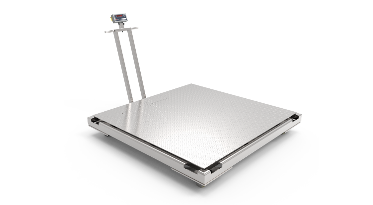 Balanças de Plataforma Com Rodízio B650 capacidade 500kg a 5000kg