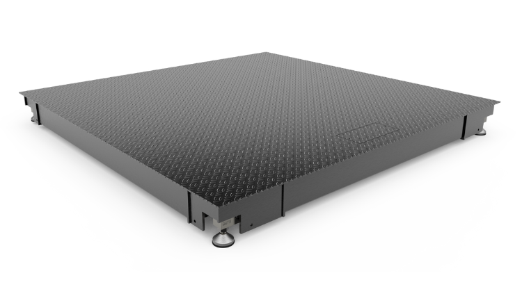 Balanças de Plataforma Com Pé Articulado B720 capacidade 5000kg a 25000kg