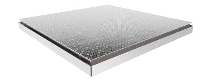 Balanças de Plataforma Com Quadro B720 capacidade 5000kg a 25000kg