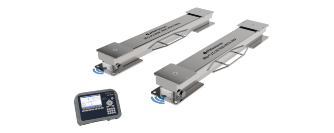 Barras De Pesagem Rádio Frequência LD 6000 capacidade 300kg a 3000kg