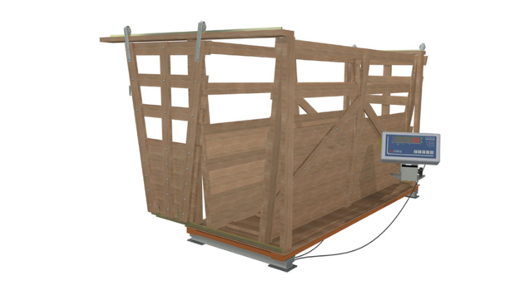 Gradil De Madeira GP2800 Pesagem Bovina