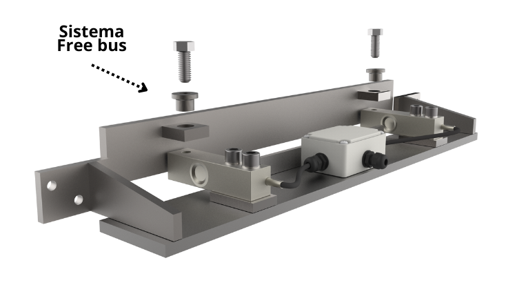 Balança Tendal TD500 capacidade 200kg a 500kg