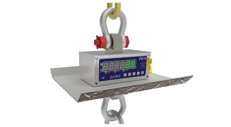 Balança Suspensa / Dinamômetro Digital PR30 Com Proteção capacidade 100kg a 50000kg