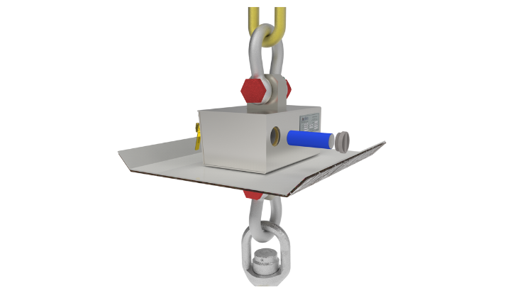 Balança Suspensa / Dinamômetro Digital PR30 Com Proteção capacidade 100kg a 50000kg