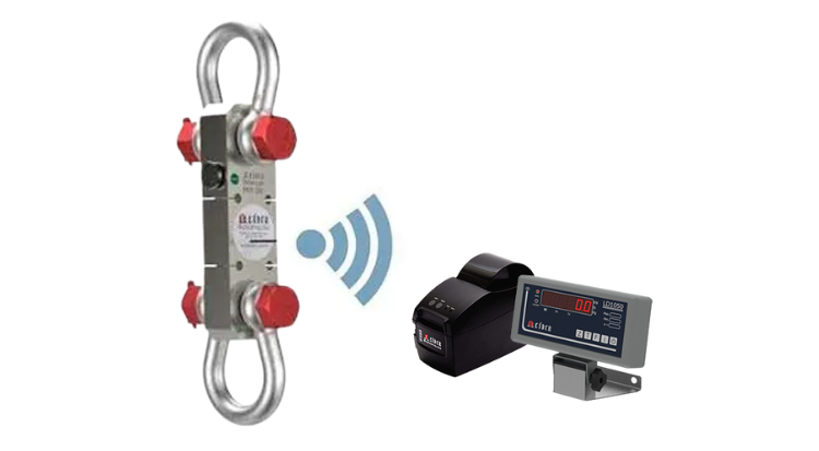 Balança Suspensa / Dinamômetro 1050G com Impressora capacidade 500kg a 100t