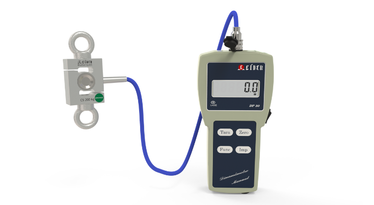 Balança Suspensa / Dinamômetro DP30 capacidade 25kg a 500kg