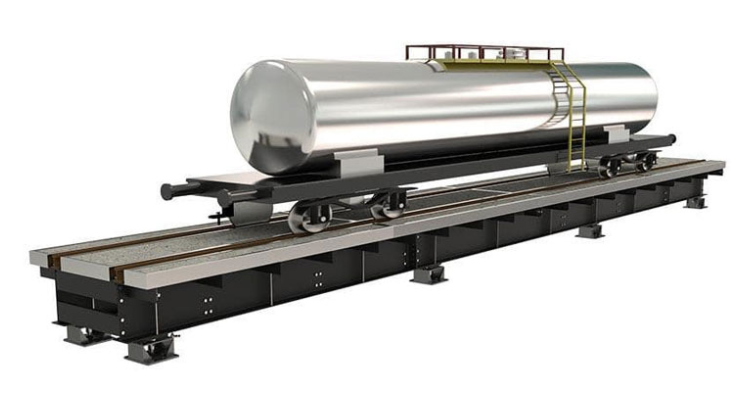 Balança Ferroviária Linha 8500 capacidade 120.000kg a 200.000kg