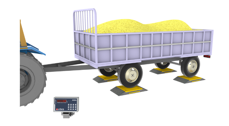 Balanças de Sapata Agrícola 8050