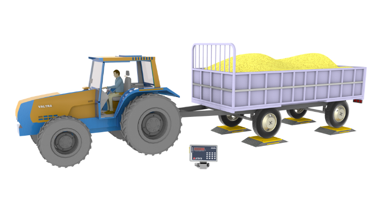 Balanças de Sapata Agrícola 8050