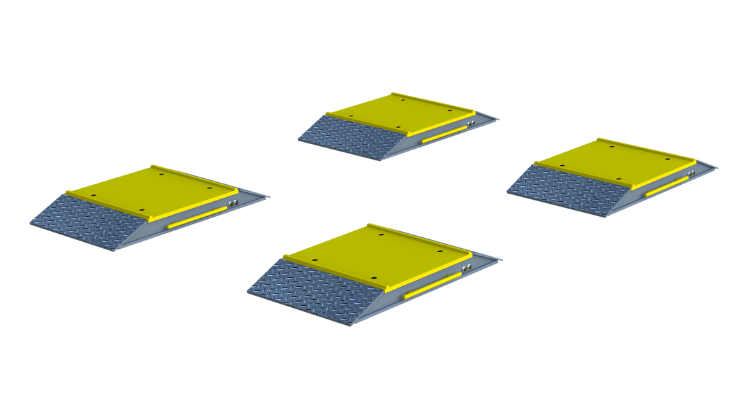 Balanças de Sapata Agrícola 8050