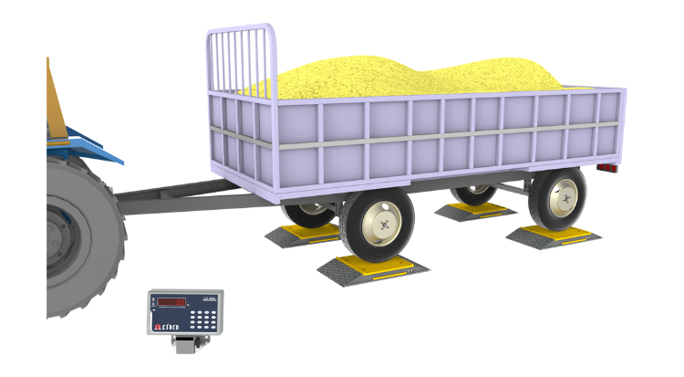 Balanças de Sapata Agrícola 8050