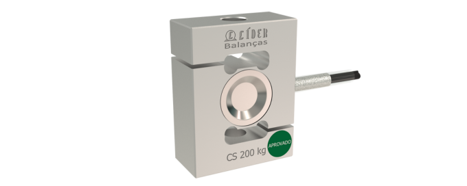 Célula de Carga CS capacidade 25kg a 200kg