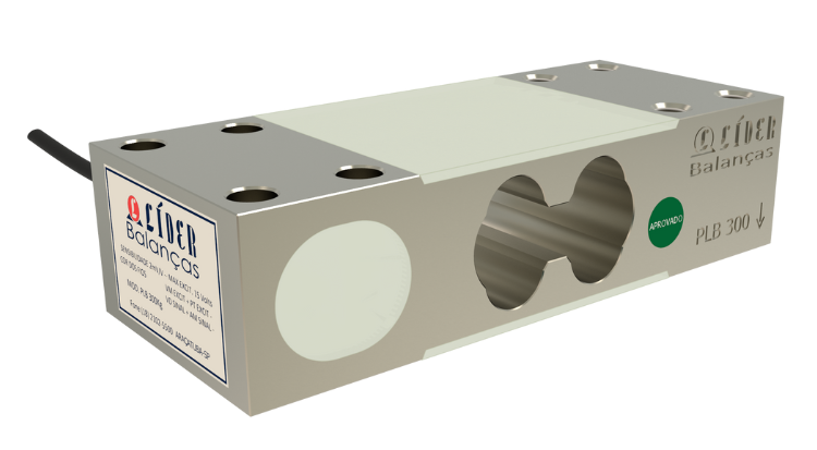 Célula de Carga PLB capacidade 300kg a 500kg