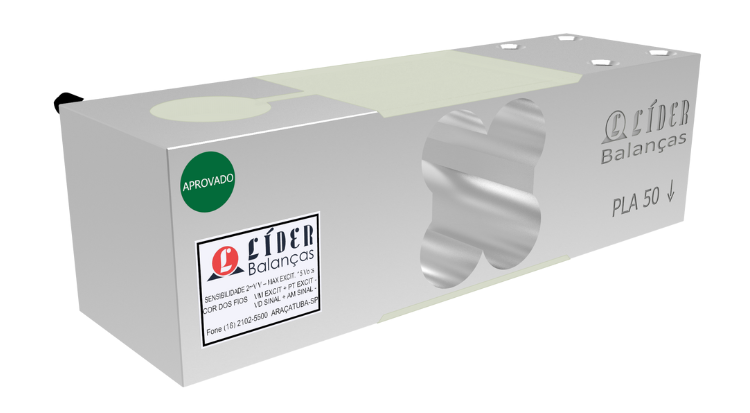 Célula de Carga PLA capacidade 50kg a 300kg
