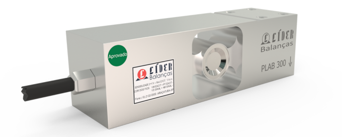 Célula de Carga PLAB capacidade 100kg a 300kg