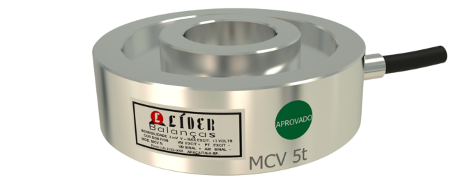 Célula de Carga MCV capacidade 1t a 5t