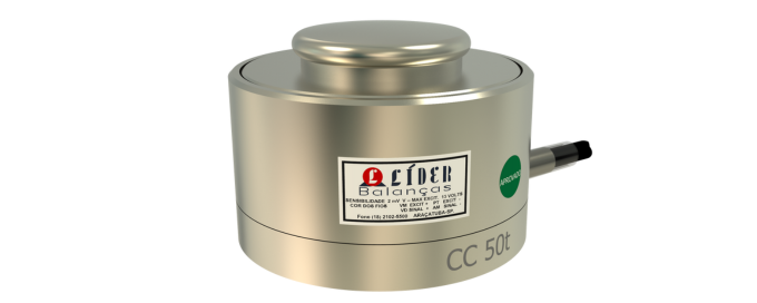 Célula de Carga CC capacidade 10t a 100t