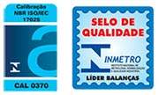 Selo de qualidade lider Balanças - Immetro