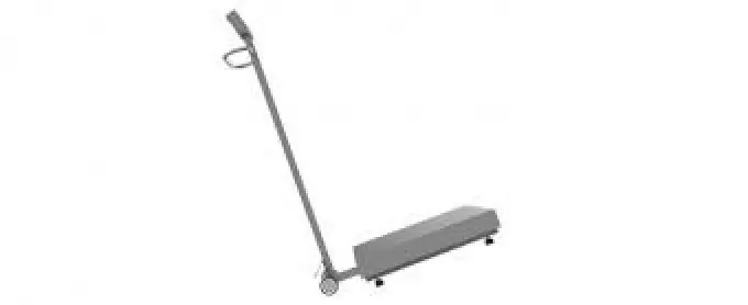 Balança de Coluna com Rodízio B530 capacidade 100kg a 300kg