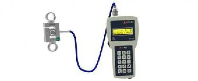 Balança Suspensa / Dinamômetro DP30 capacidade 25kg a 500kg