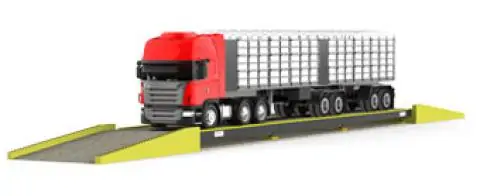 Balança rodoviária linha 9500 prática